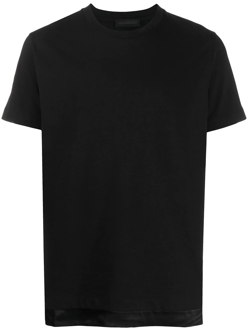 plain crew neck T-shirt  - 1