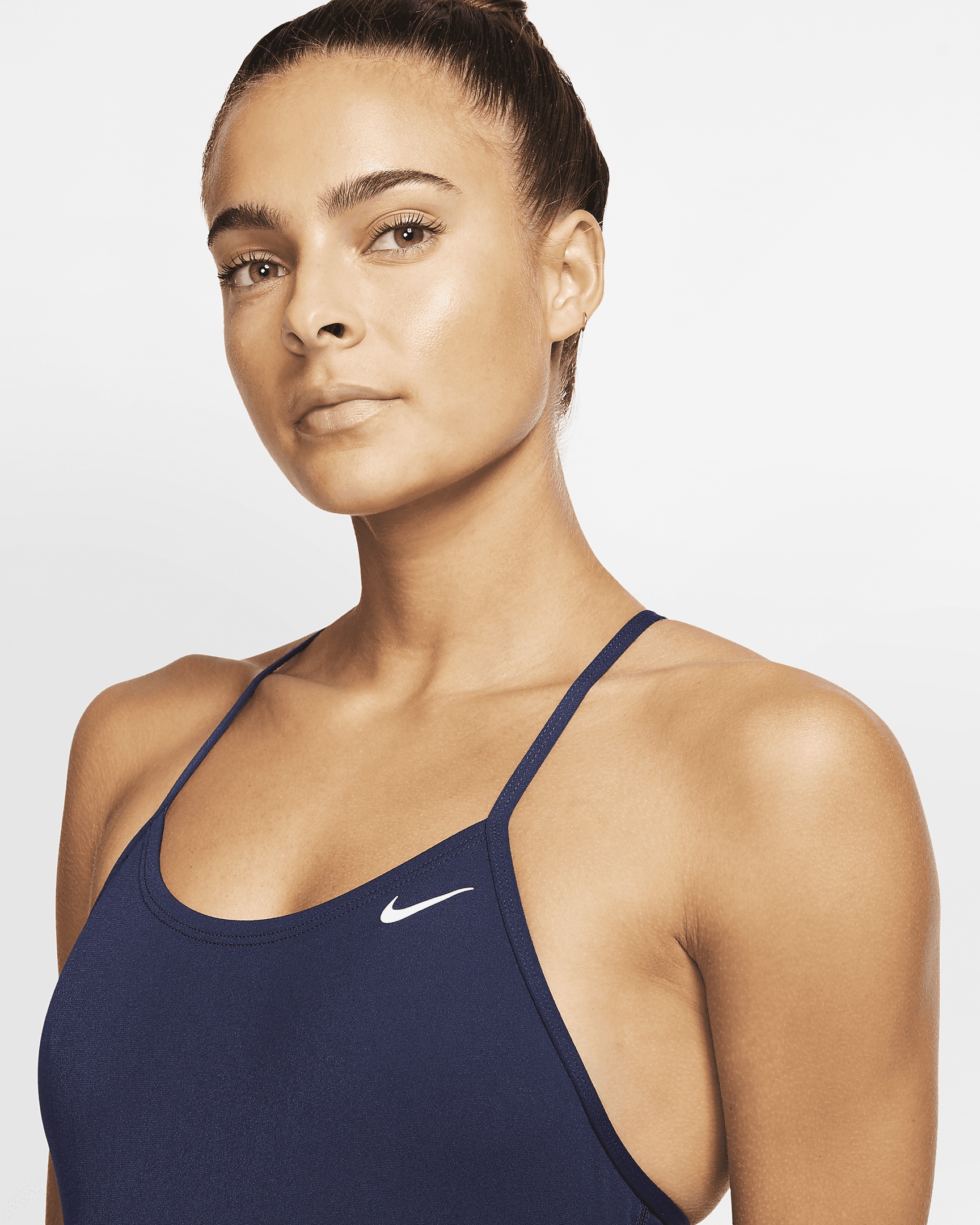 Nike Women's Swim Lace-Up Tie-Back One-Piece Swimsuit - 3