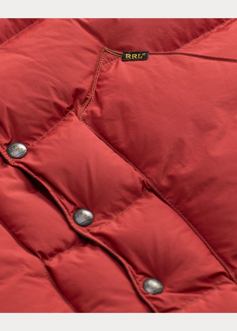 Deerskin-Yoke Quilted Vest 4