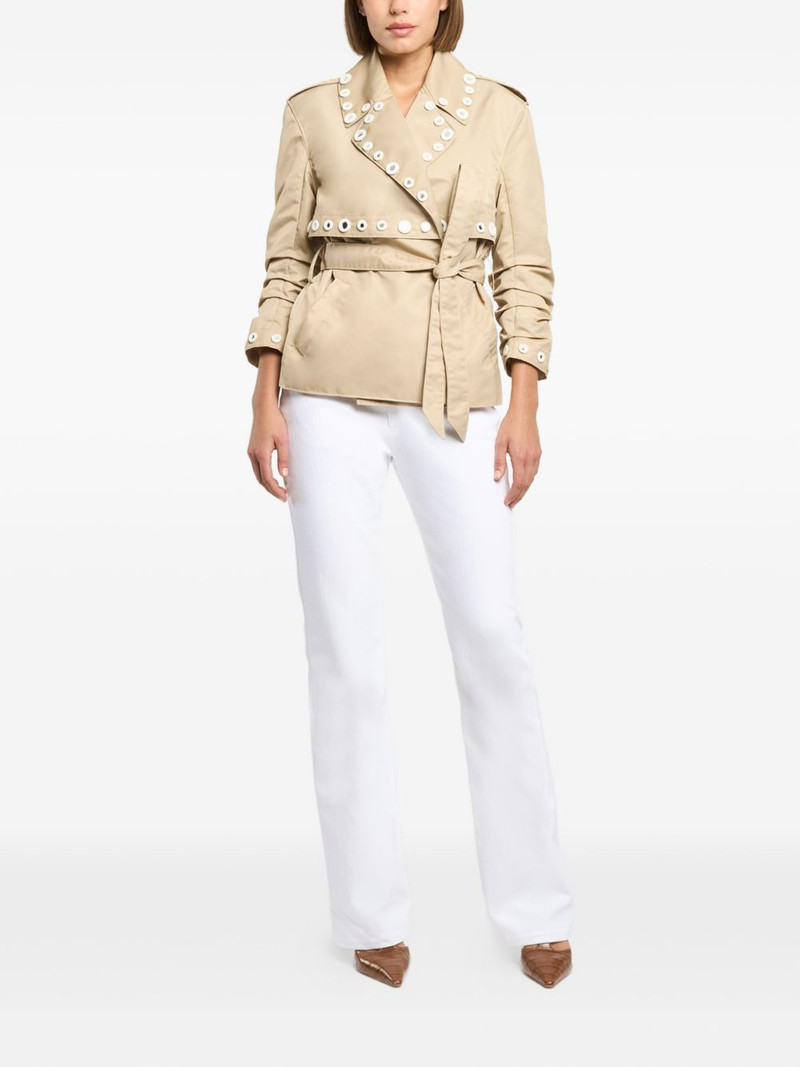 Cinq à Sept Yates short trench jacket outlook