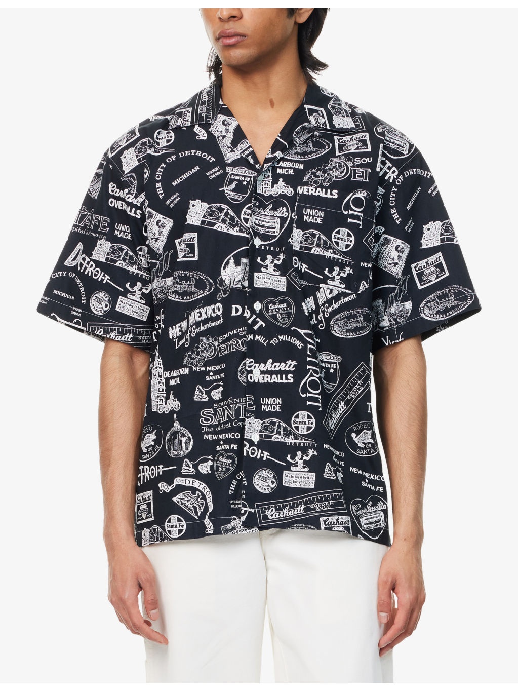 Souvenir Boxy-Fit Cotton Shirt - 3