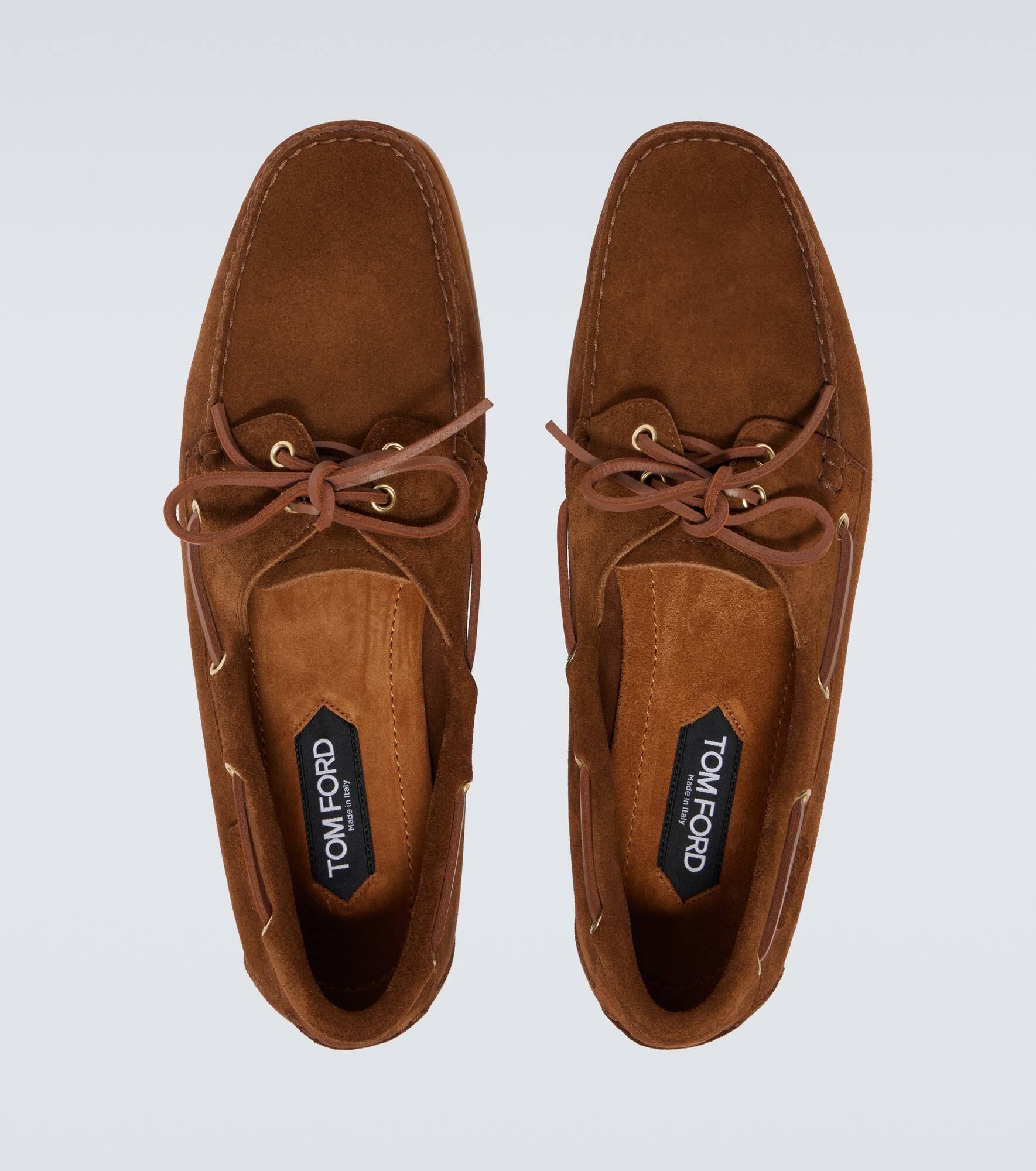 Robin suede boat shoes - 4
