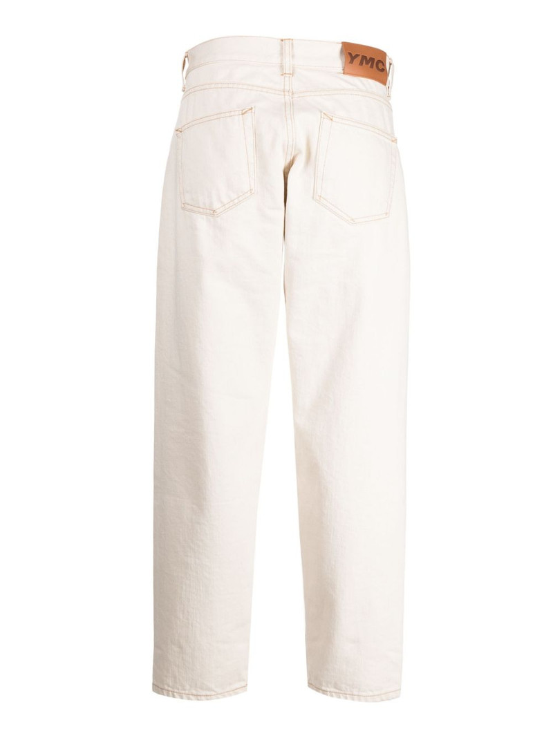 YMC Tearaway straight-leg jeans outlook