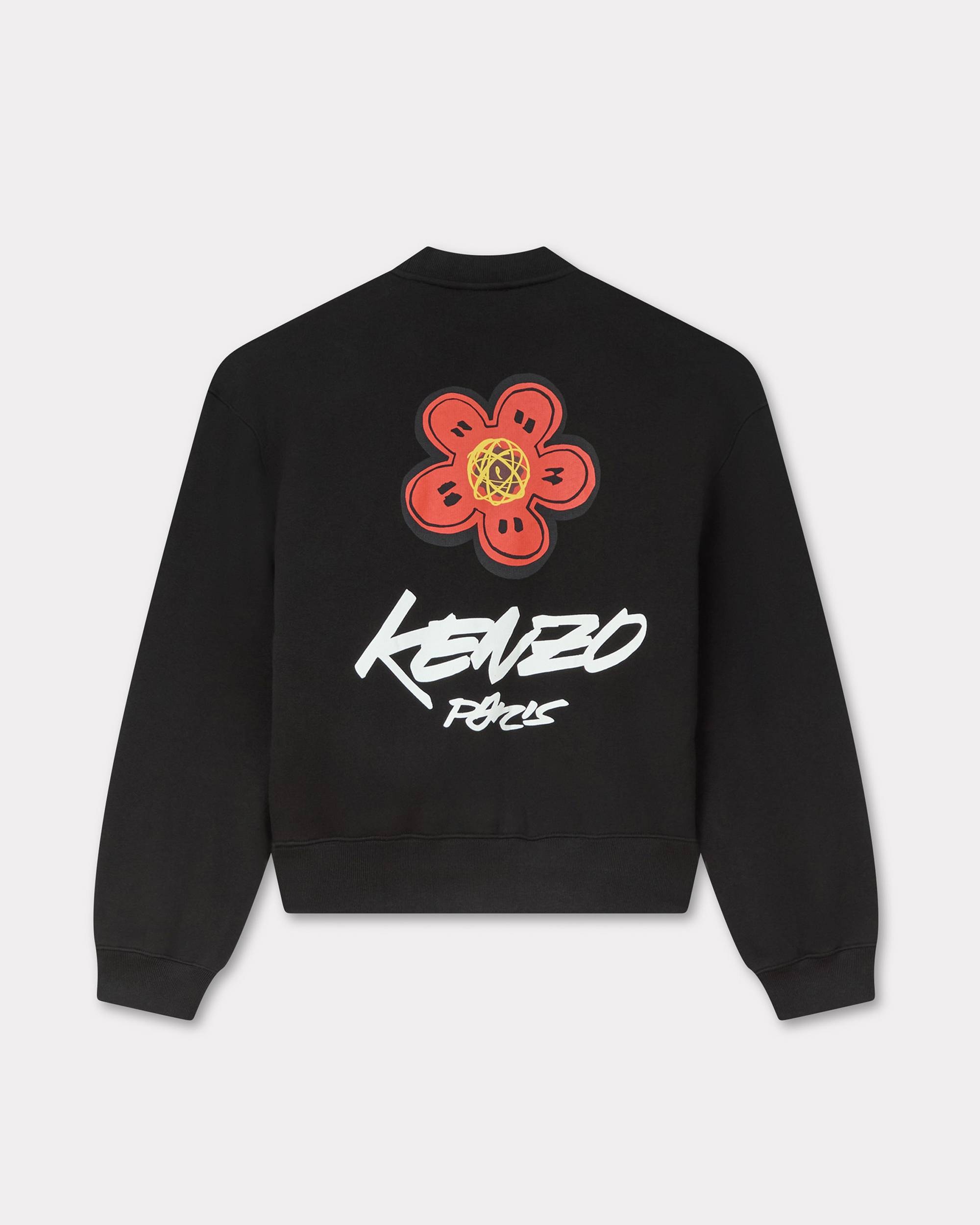 'Kenzo x Futura 2000' oversized cocoon sweatshirt in cotton - 2