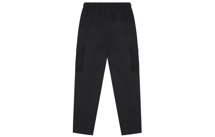 New Balance Logo Casual Cargo Pants 'Black' AMP14313-BK - 2