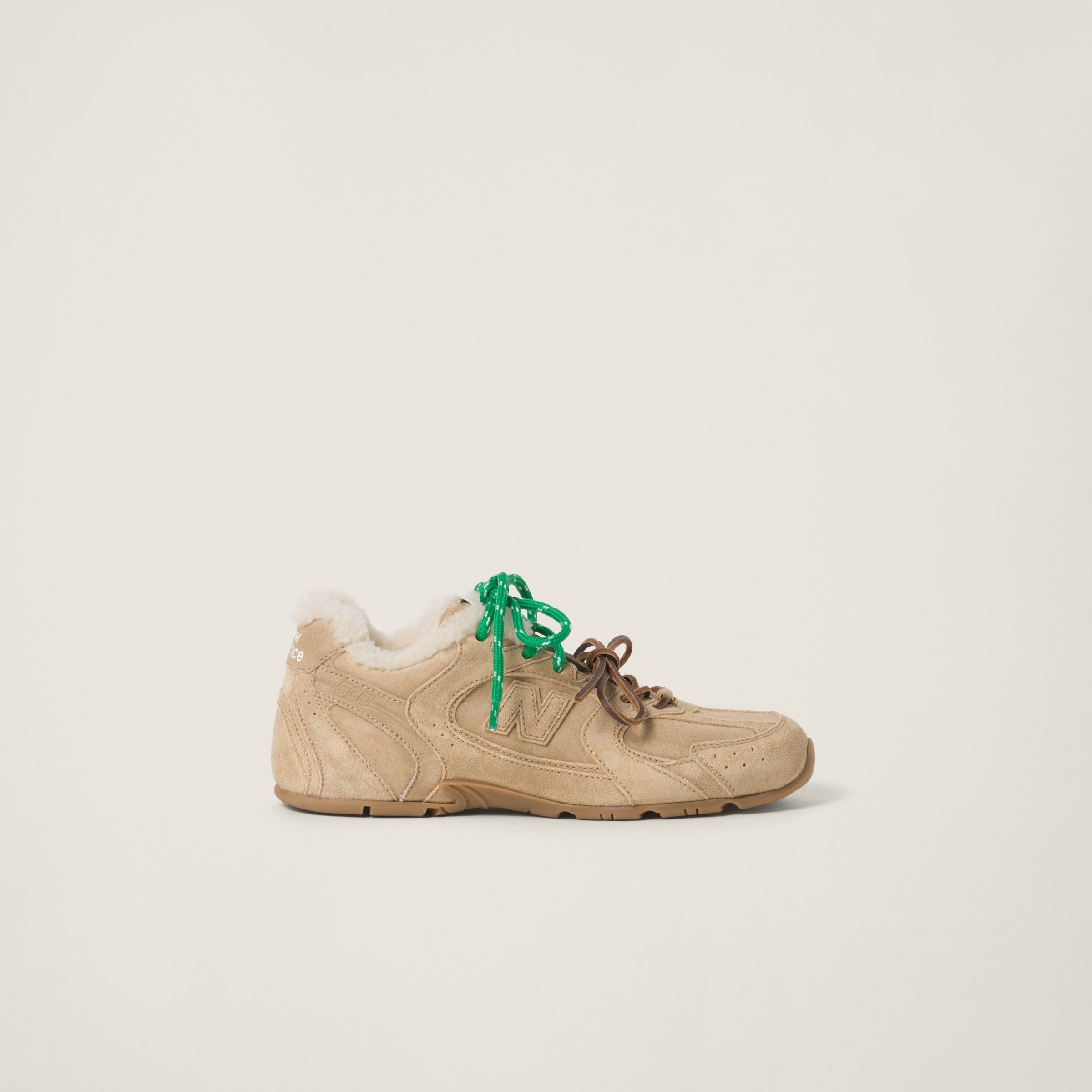 New Balance X Miu Miu 530 SL bleached leather sneakers - 2