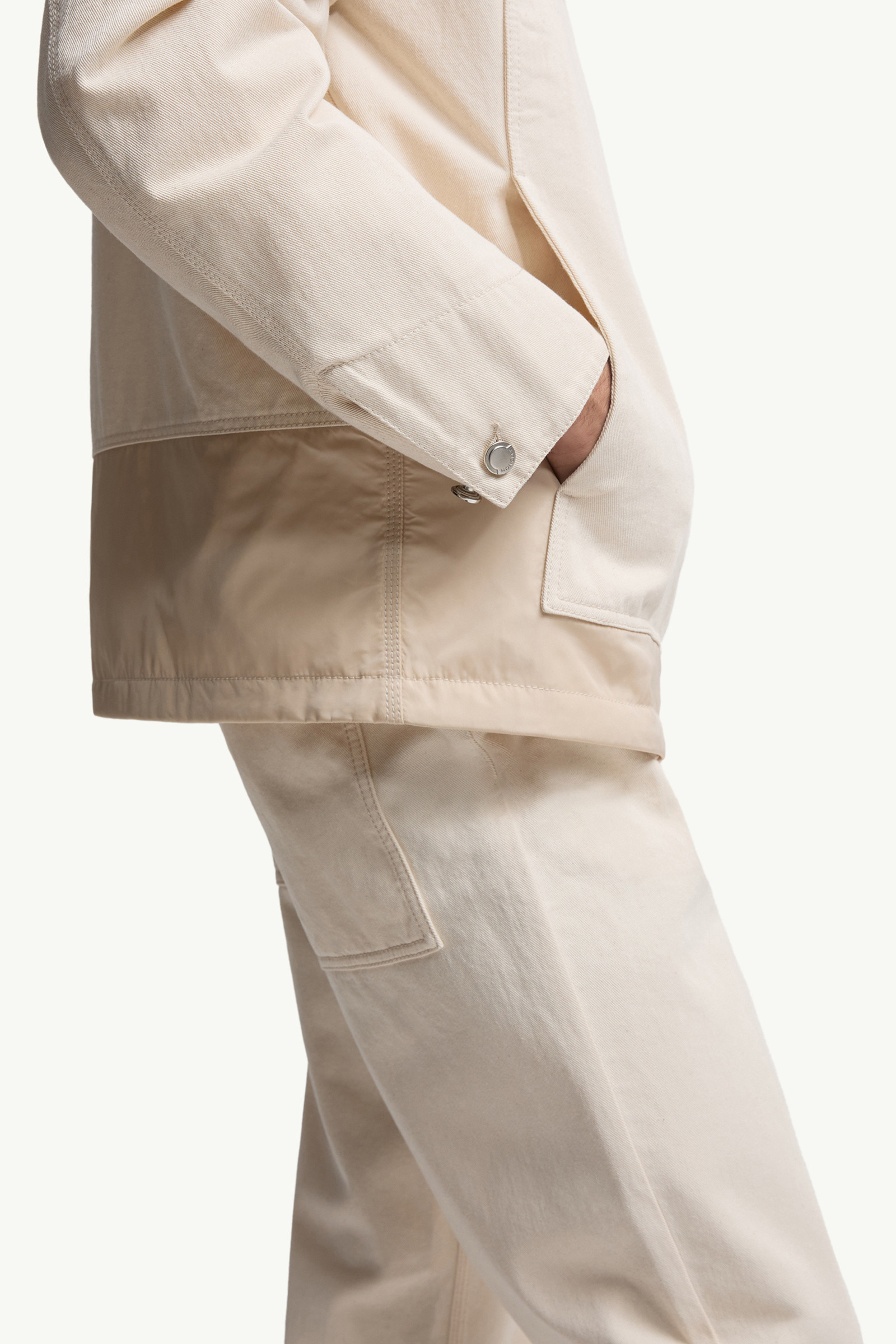 Ormoy Denim Down Shirt Jacket - 6