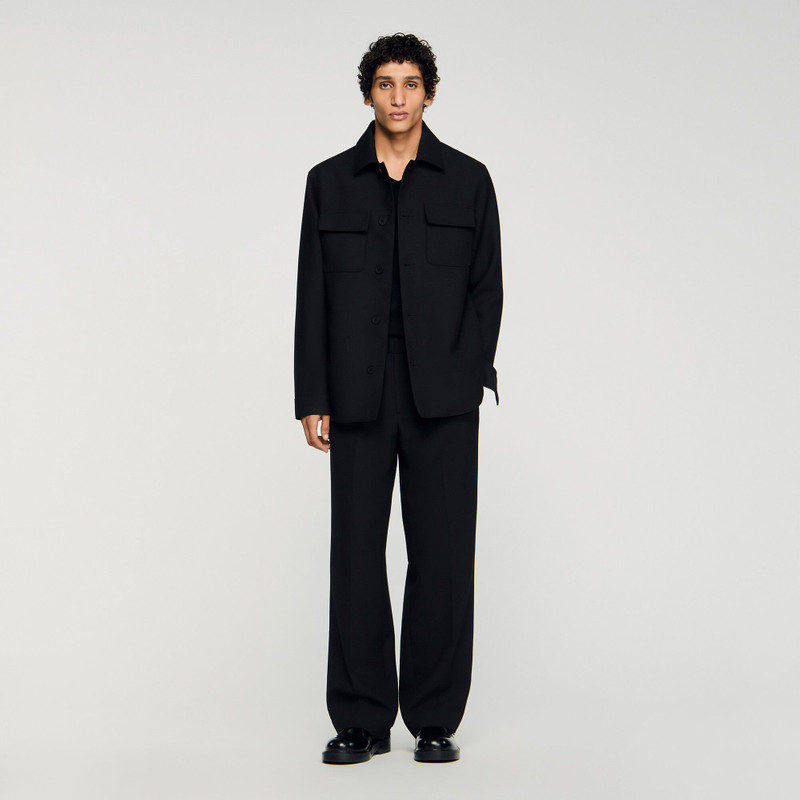 Sandro BUTTONED OVERSHIRT outlook