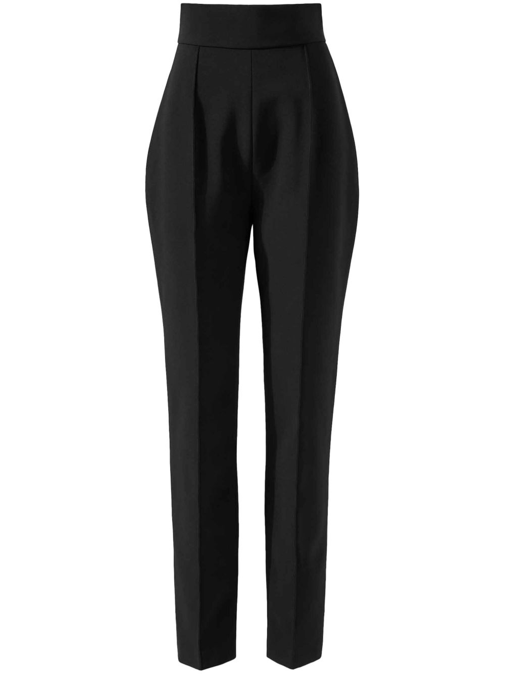 high-waisted skinny-cut trousers - 1