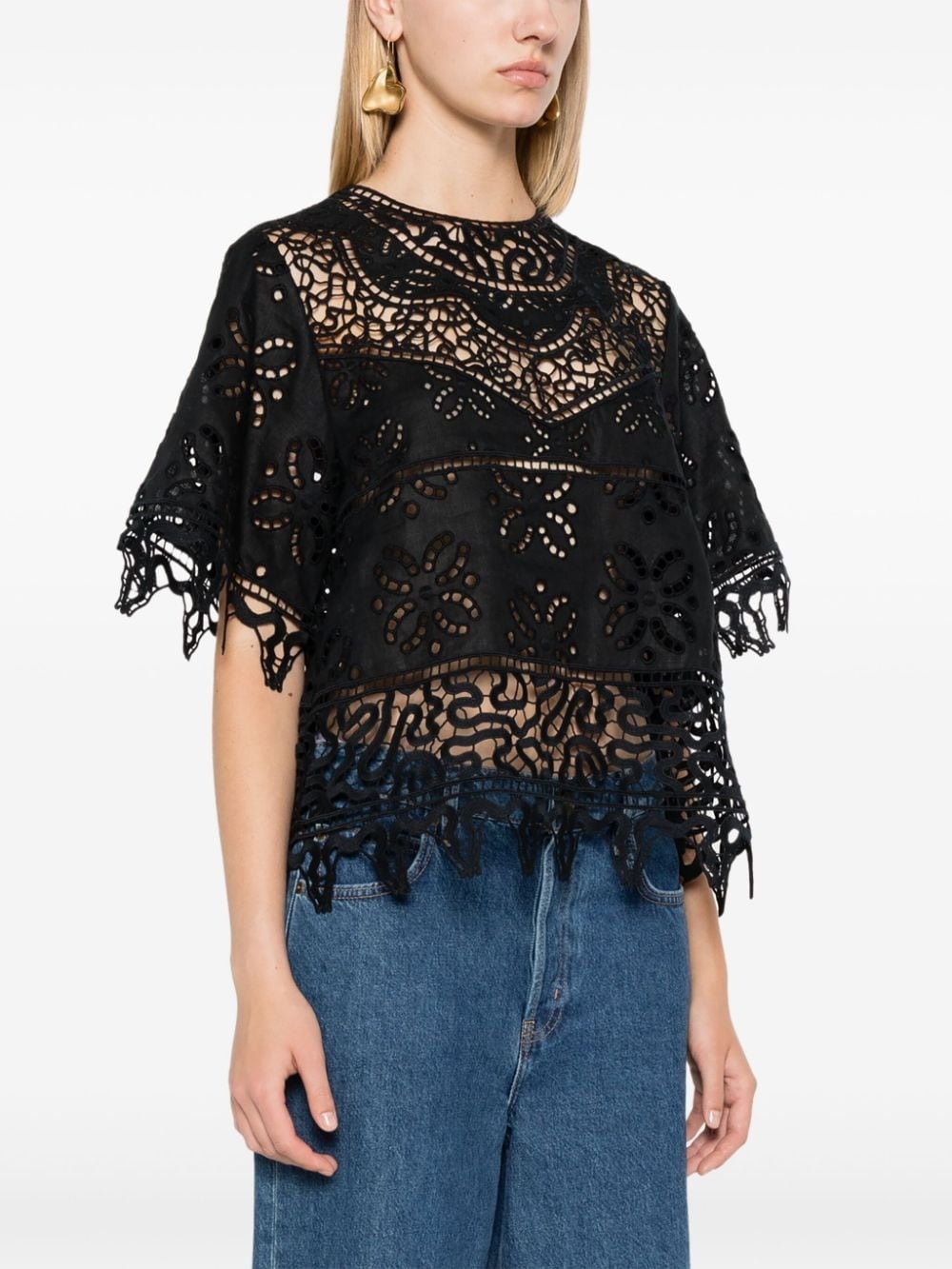 Aria lace blouse - 3