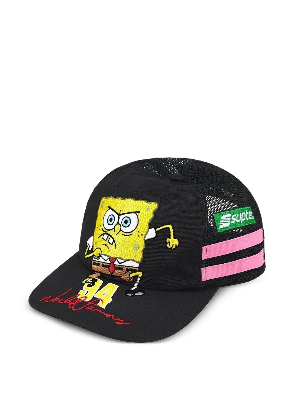 x SpongeBob Square Pants x Jeff Hamilton logo-print baseball cap - 1
