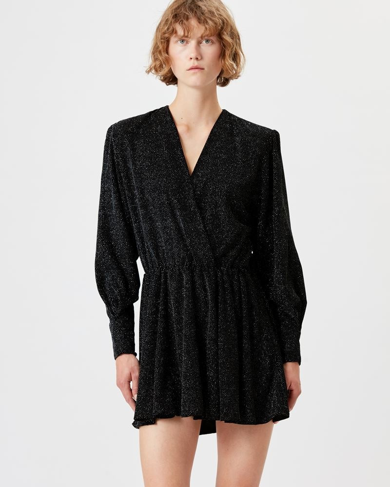 Isabel Marant Étoile ALEXANE VELVET DRESS outlook