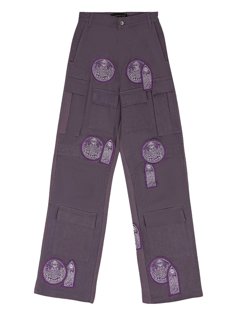 WHO DECIDES WAR flap-pocket jeans outlook