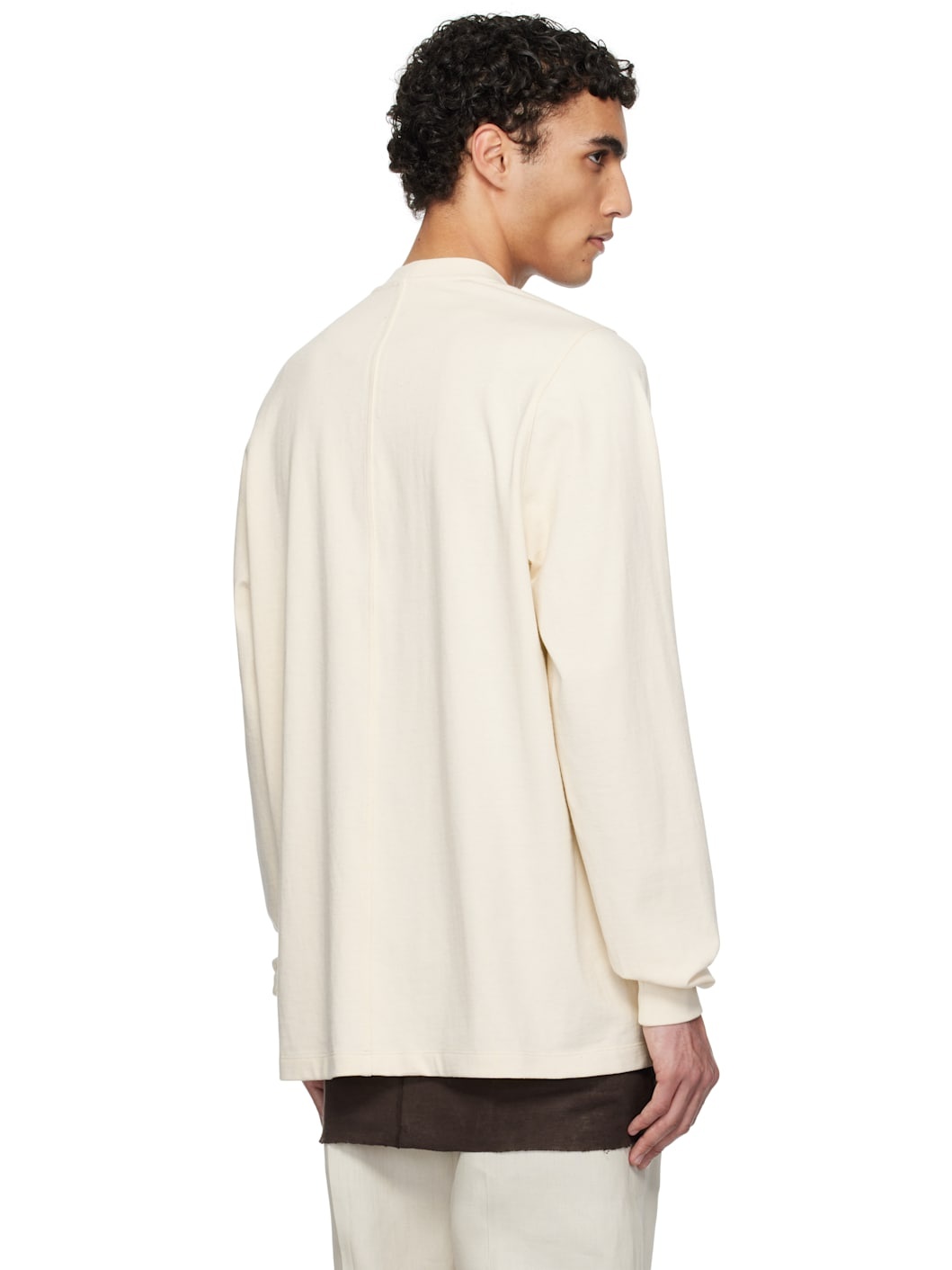 Off-White Hollywood Short Crewneck LS Sweatshirt - 3