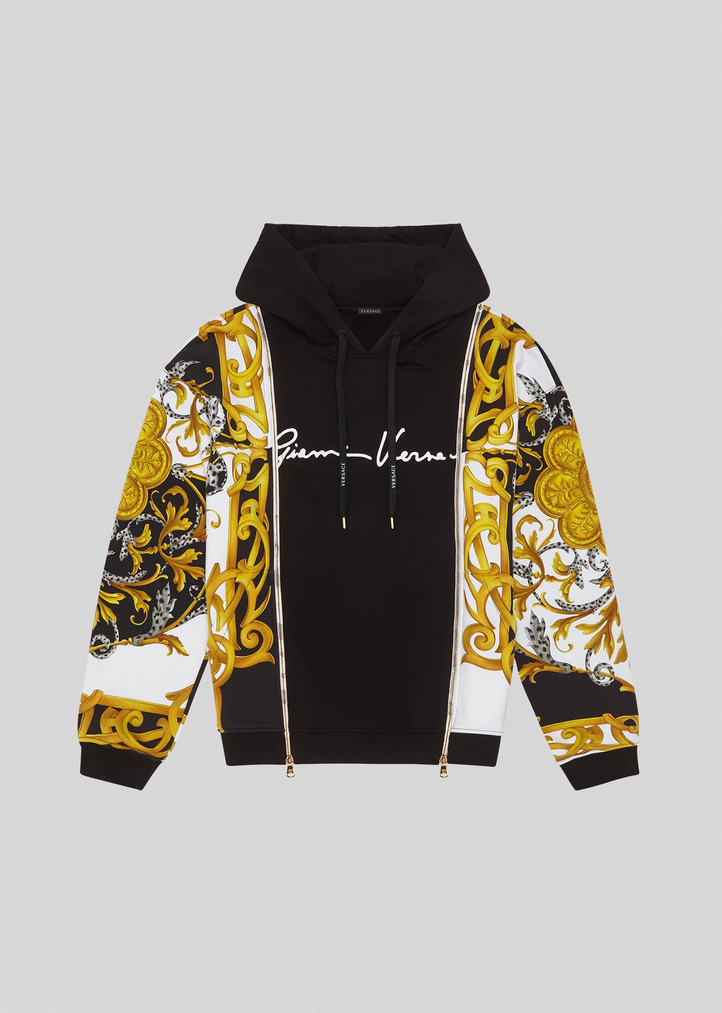 Barocco Acanthus Print Hoodie - 1