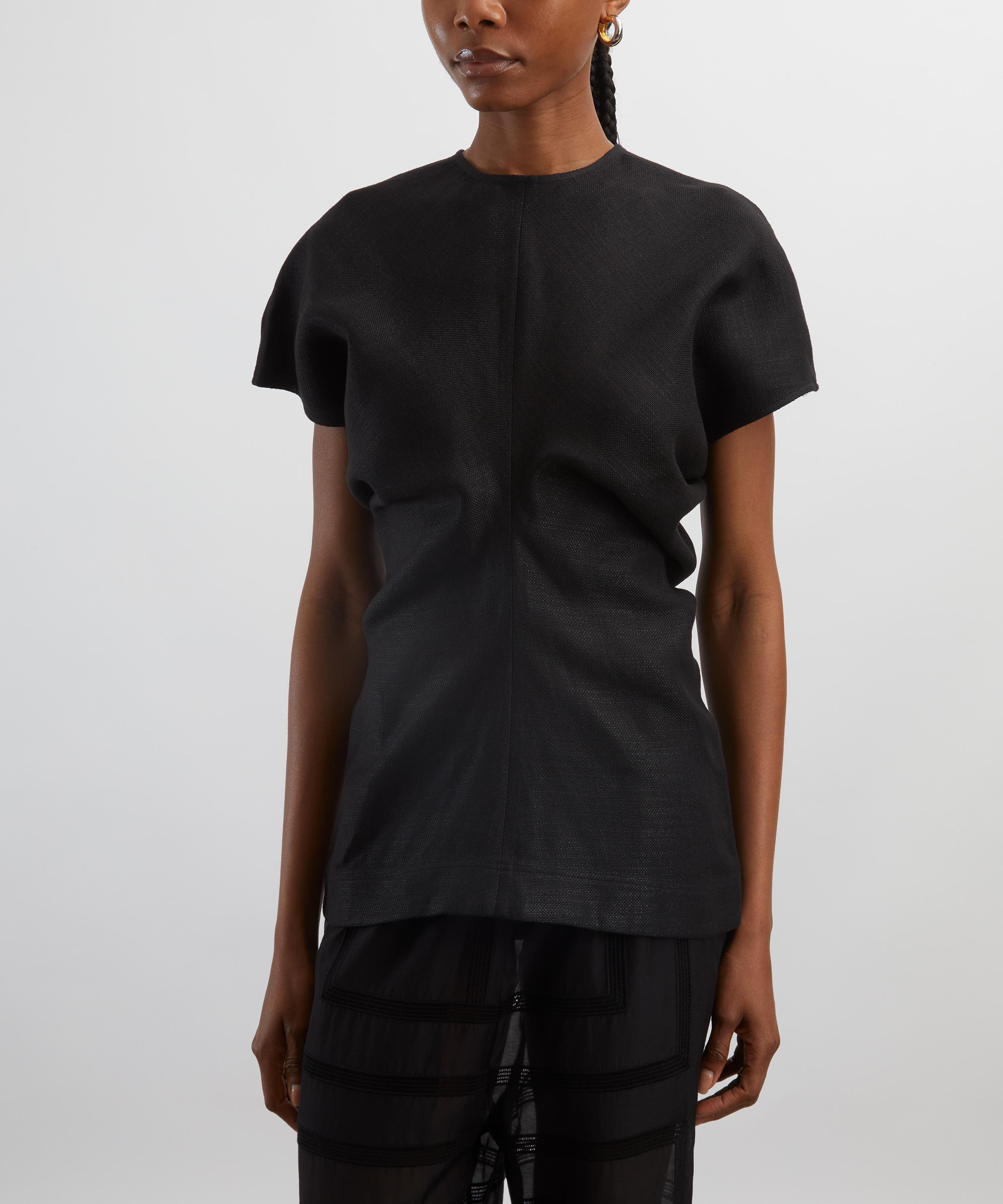 Slouch Waist Basketweave Top - 3
