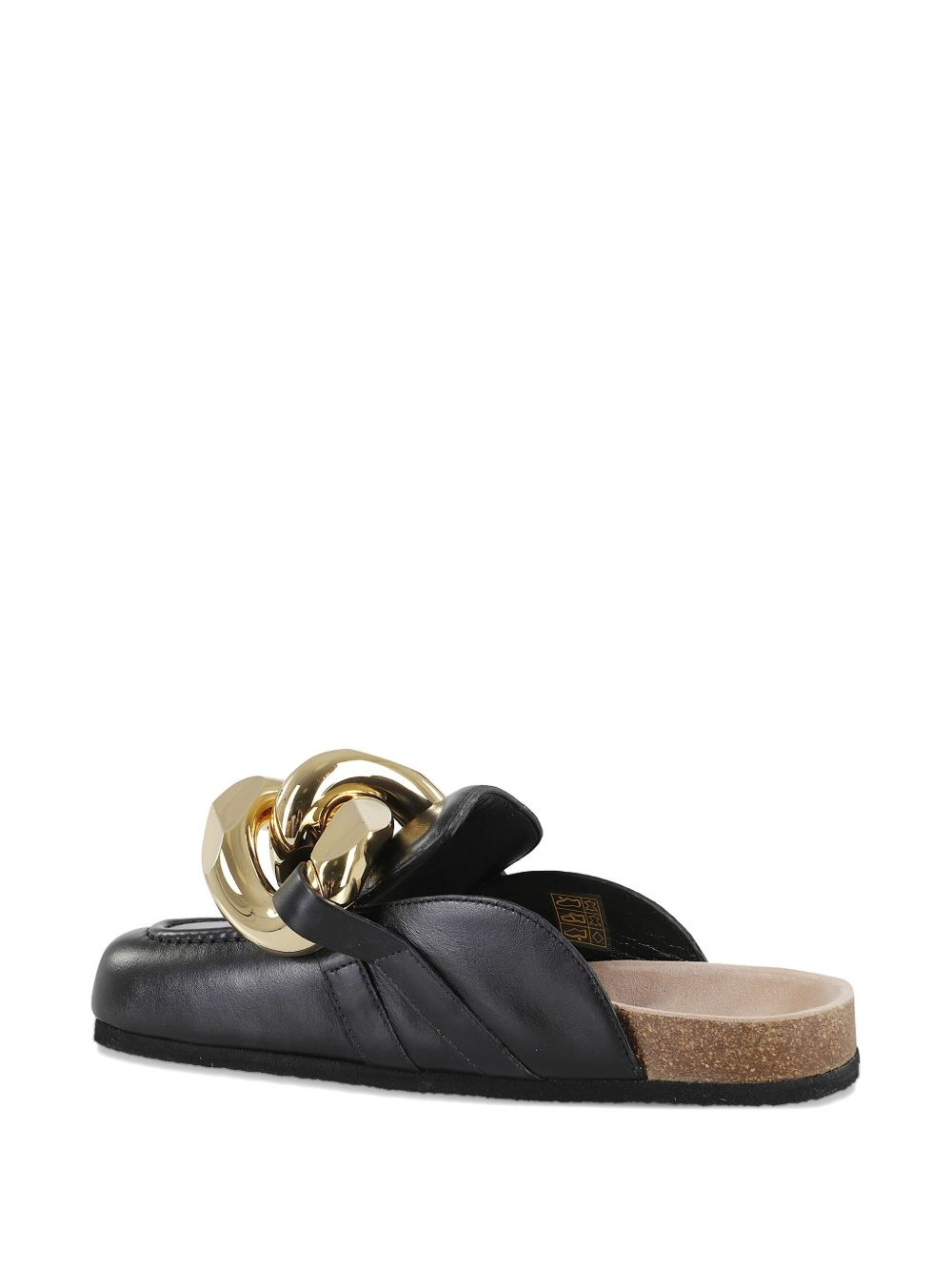 chain-embellished mules - 3