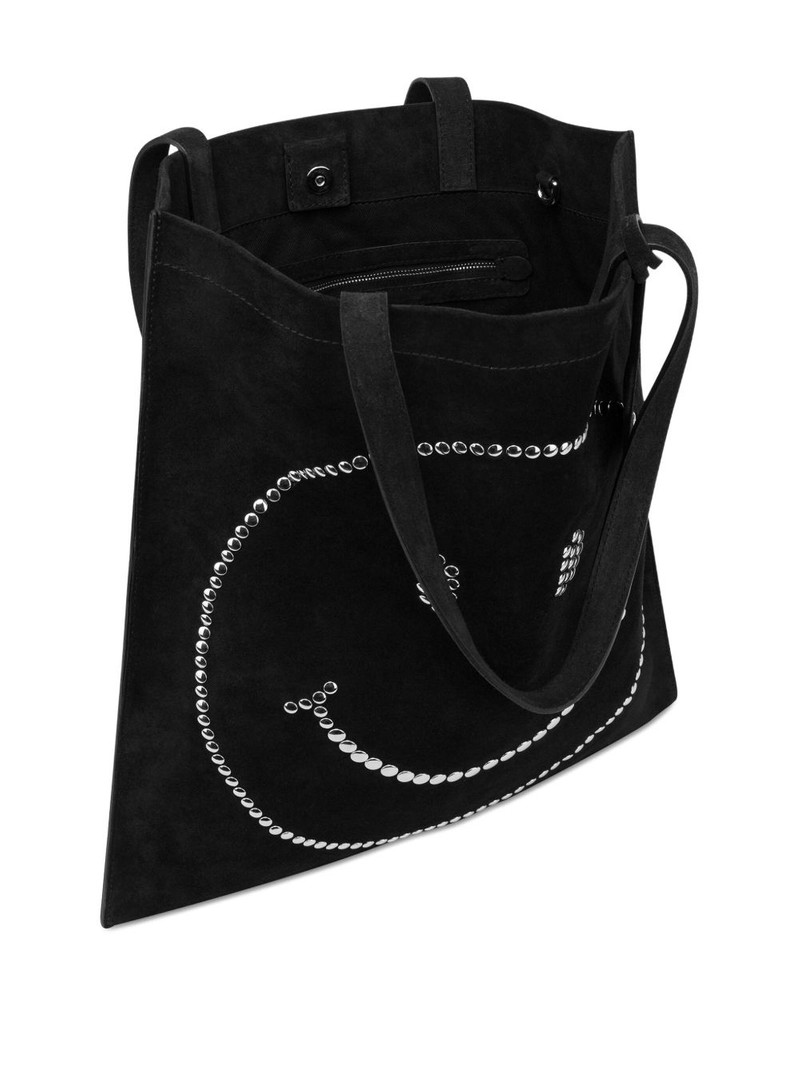 smiley-motif tote bag 3