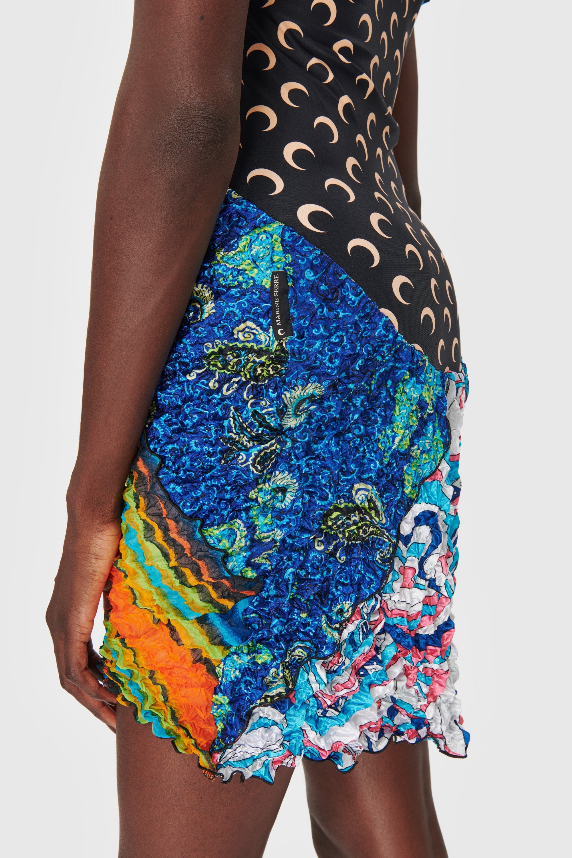 Regenerated Pop-Corn Mini Dress - 4
