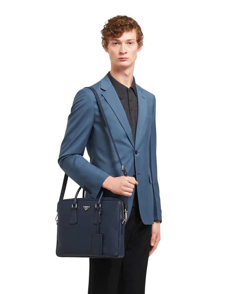 Saffiano Leather Work Bag 3