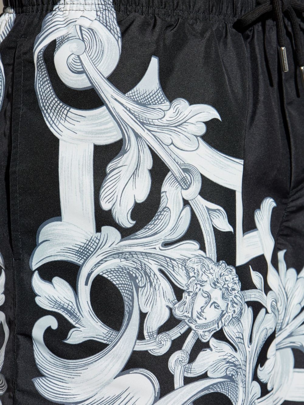 Barocco-print swim shorts - 4