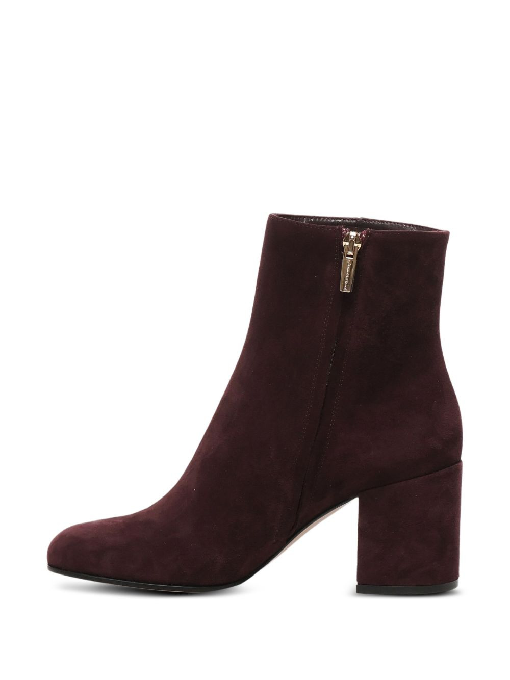 70mm block-heel zip boots - 4