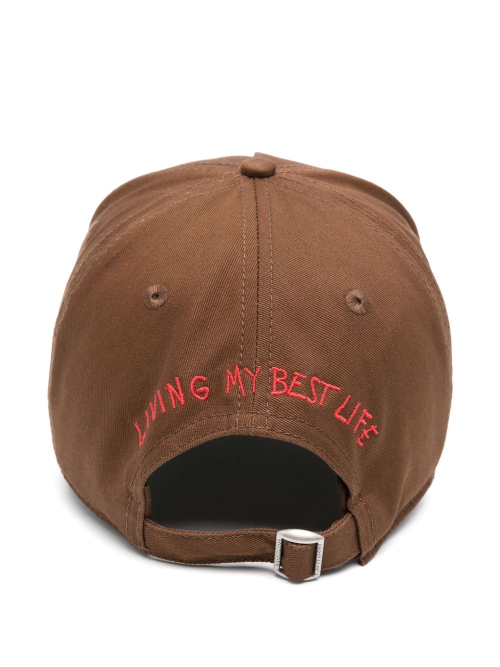 logo-embroidered cap - 2