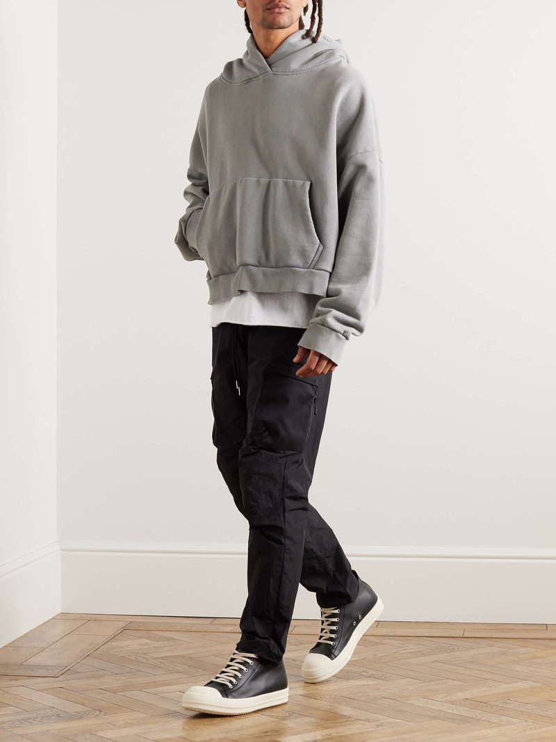 John Elliott Himalayan Straight-Leg Canvas-Panelled Nylon Cargo Trousers outlook