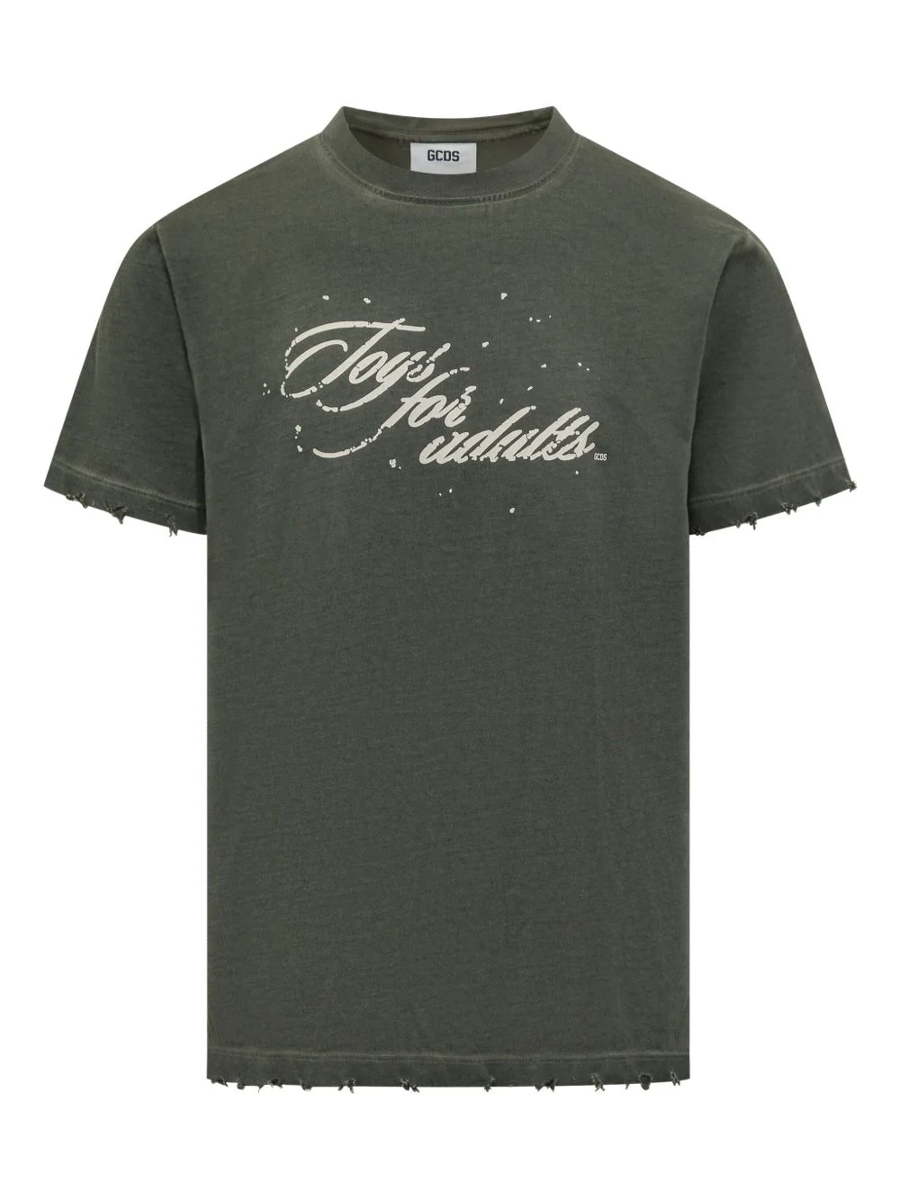 text-print T-shirt - 1