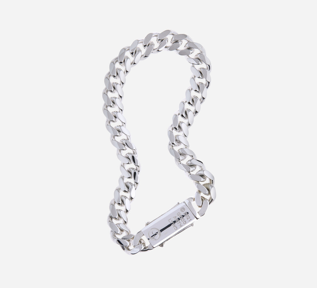 Cuban Link Bracelet - Sterling Silver - 2