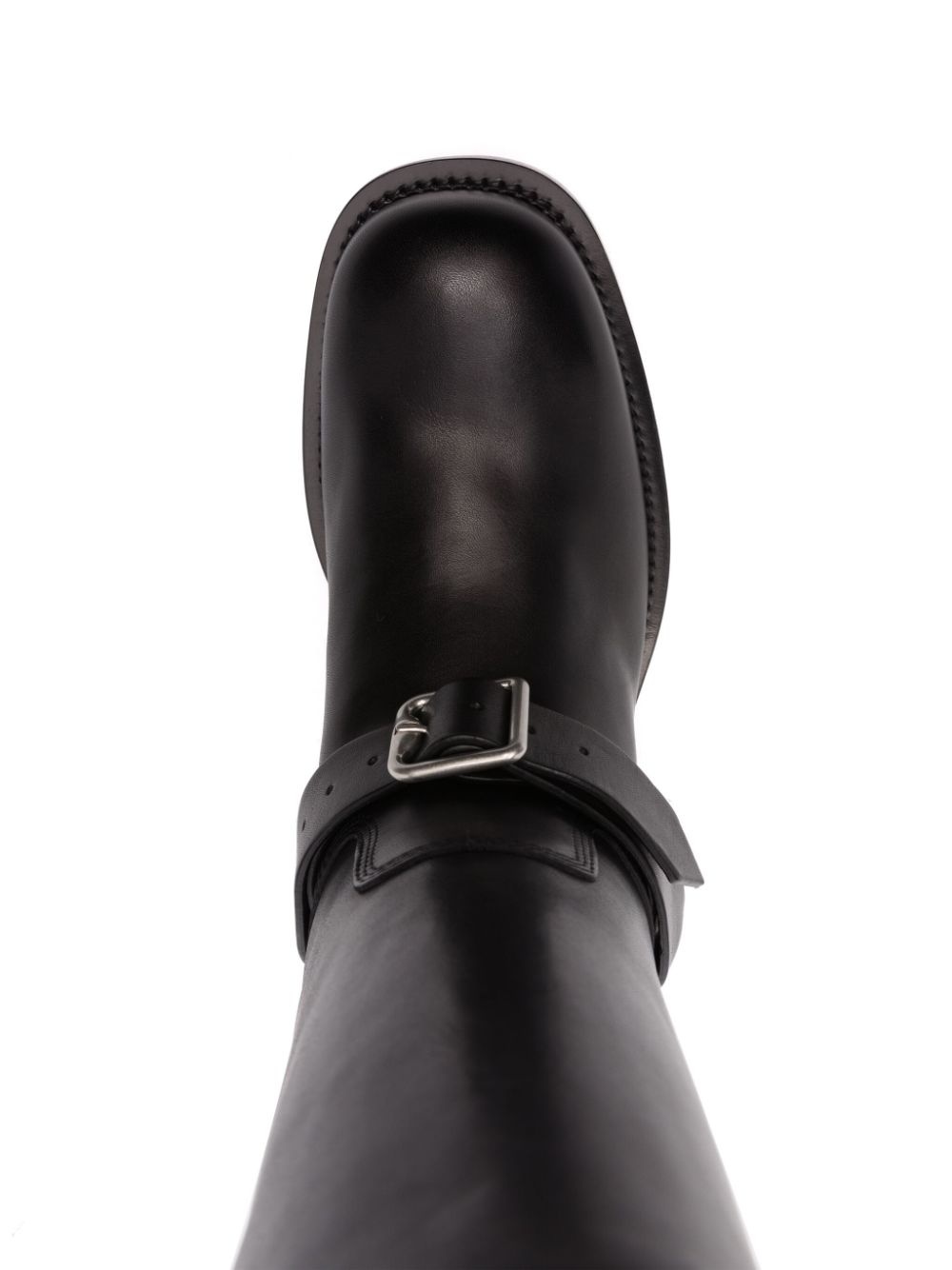 buckled leather boots - 4
