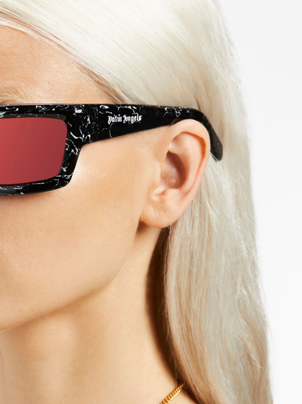 Adin rectangular-frame sunglasses - 4