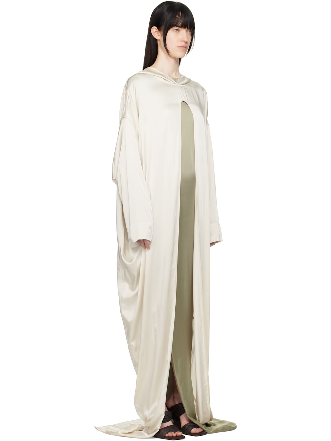 Off-White Hollywood Peter Cloak Maxi Dress - 2