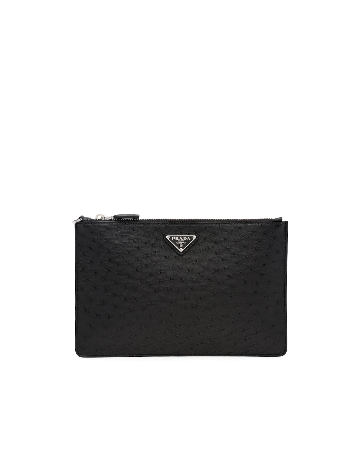 Ostrich Leather Pouch - 1