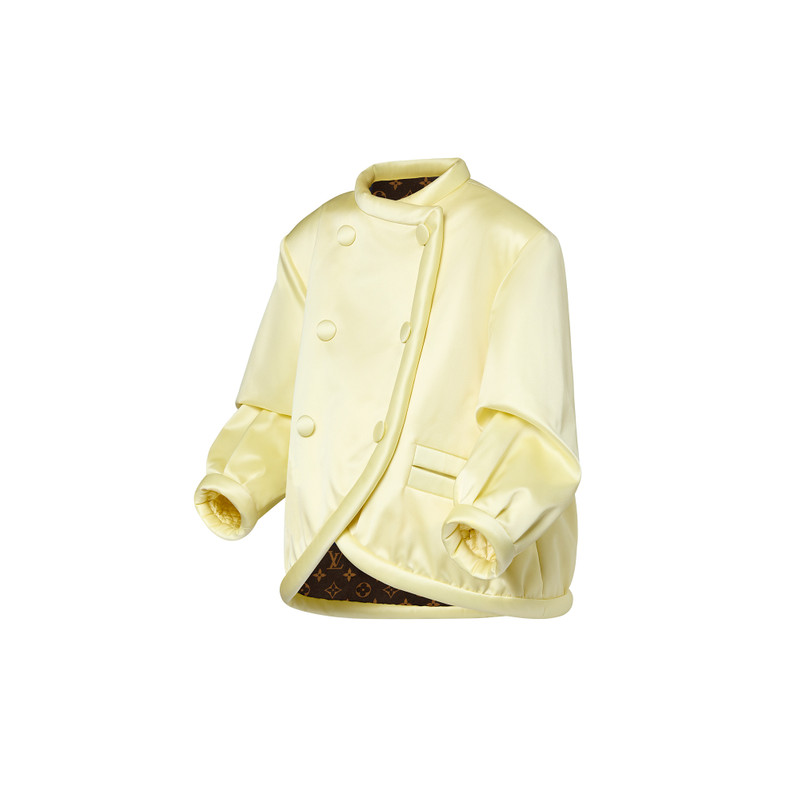 Louis Vuitton Double-Breasted Duchesse Jacket outlook