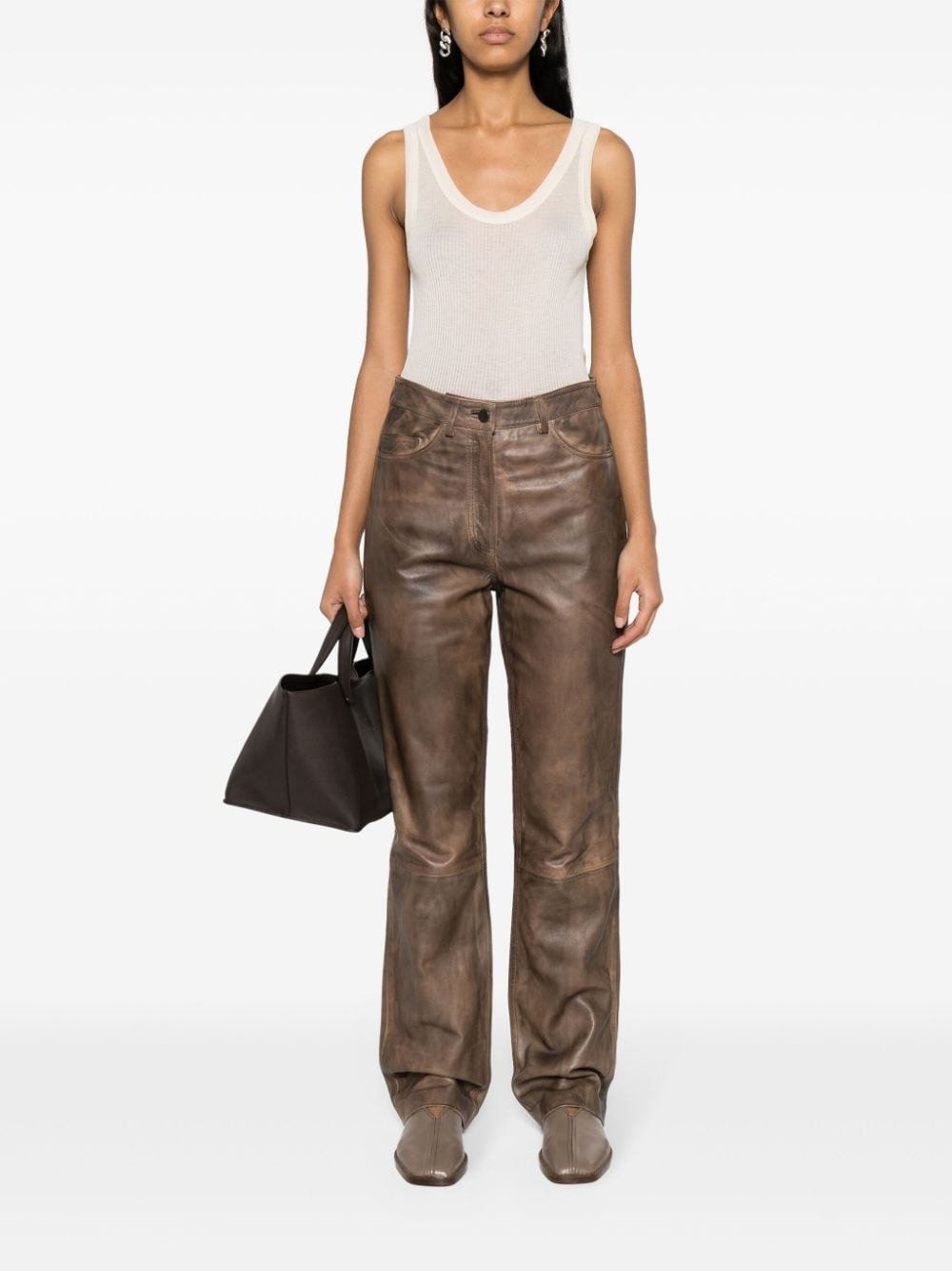 Lemaire Women Ribbed Tank Top - 3