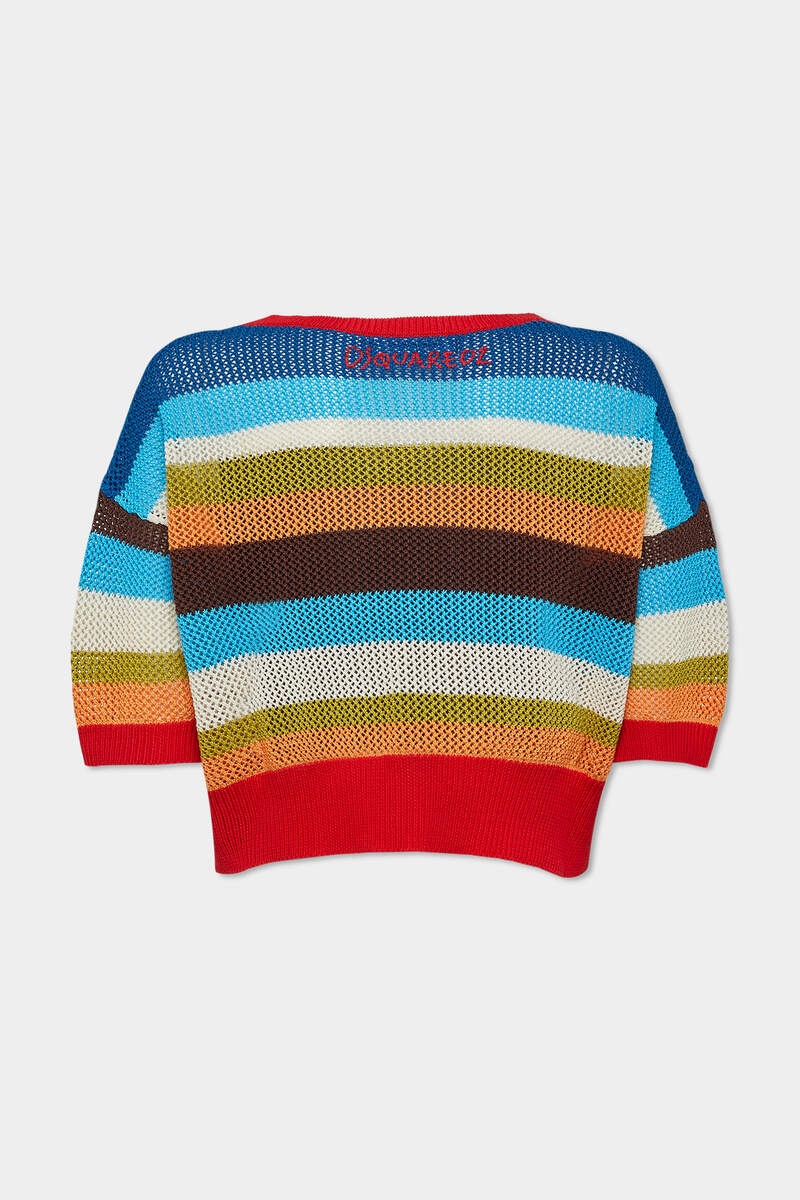 SUMMER LOVERS KNIT T-SHIRT - 2