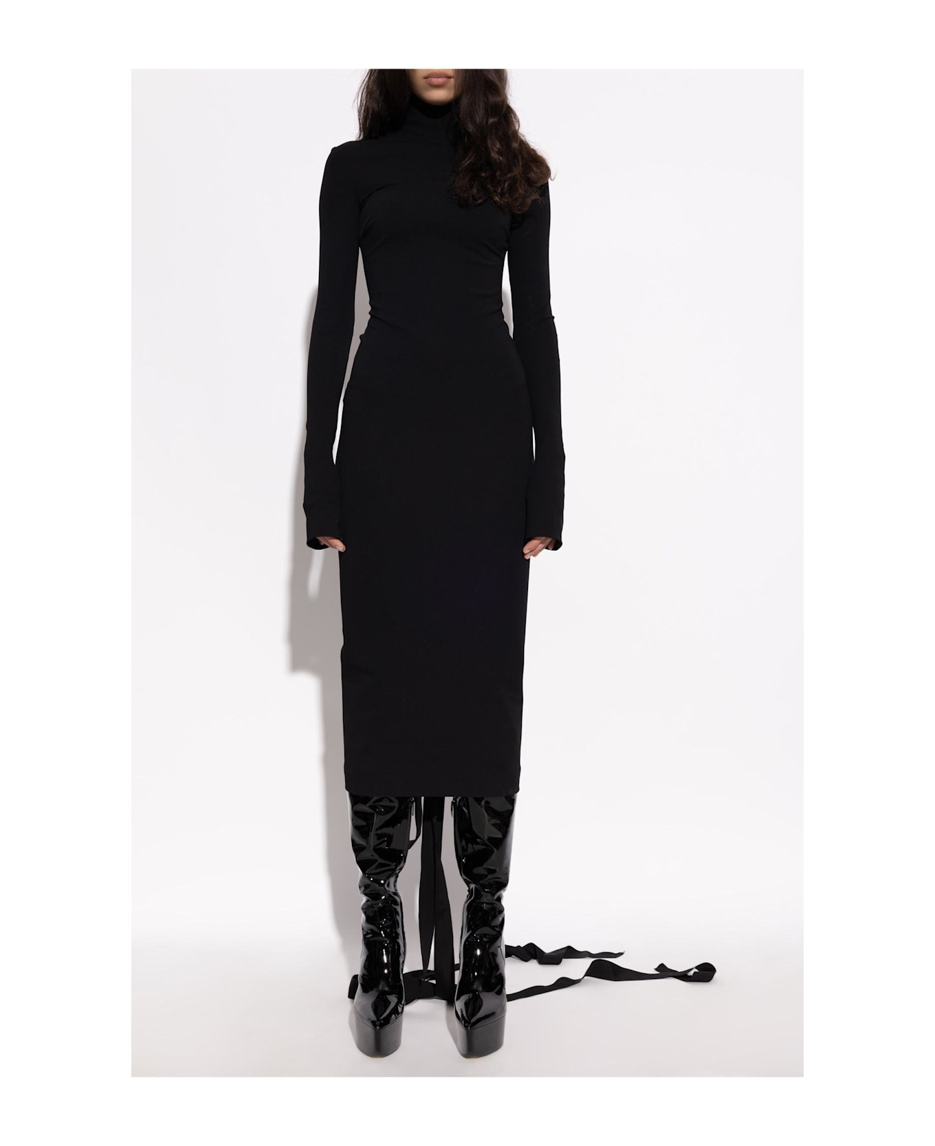Balenciaga Dress With Stand-up Collar - 3