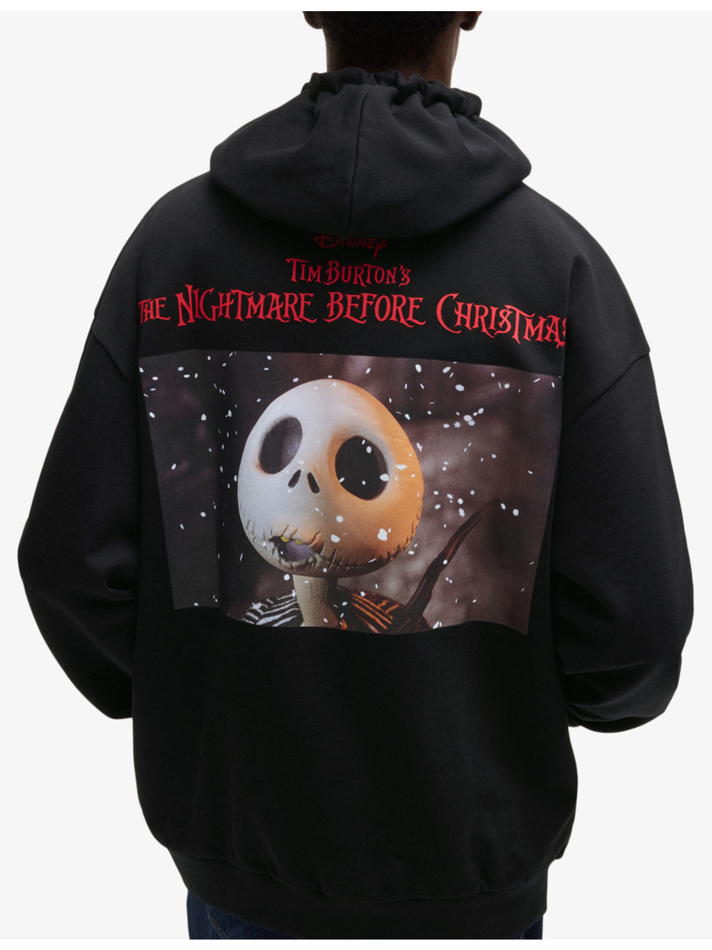 Drawstring-hood graphic-print cotton-jersey hoody - 4
