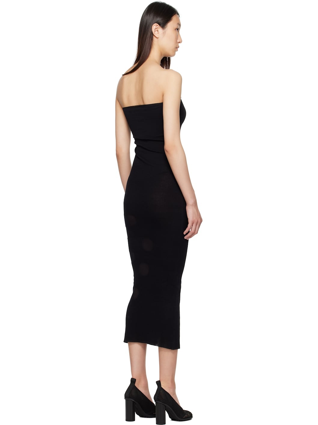 Black Artemas Midi Dress - 3
