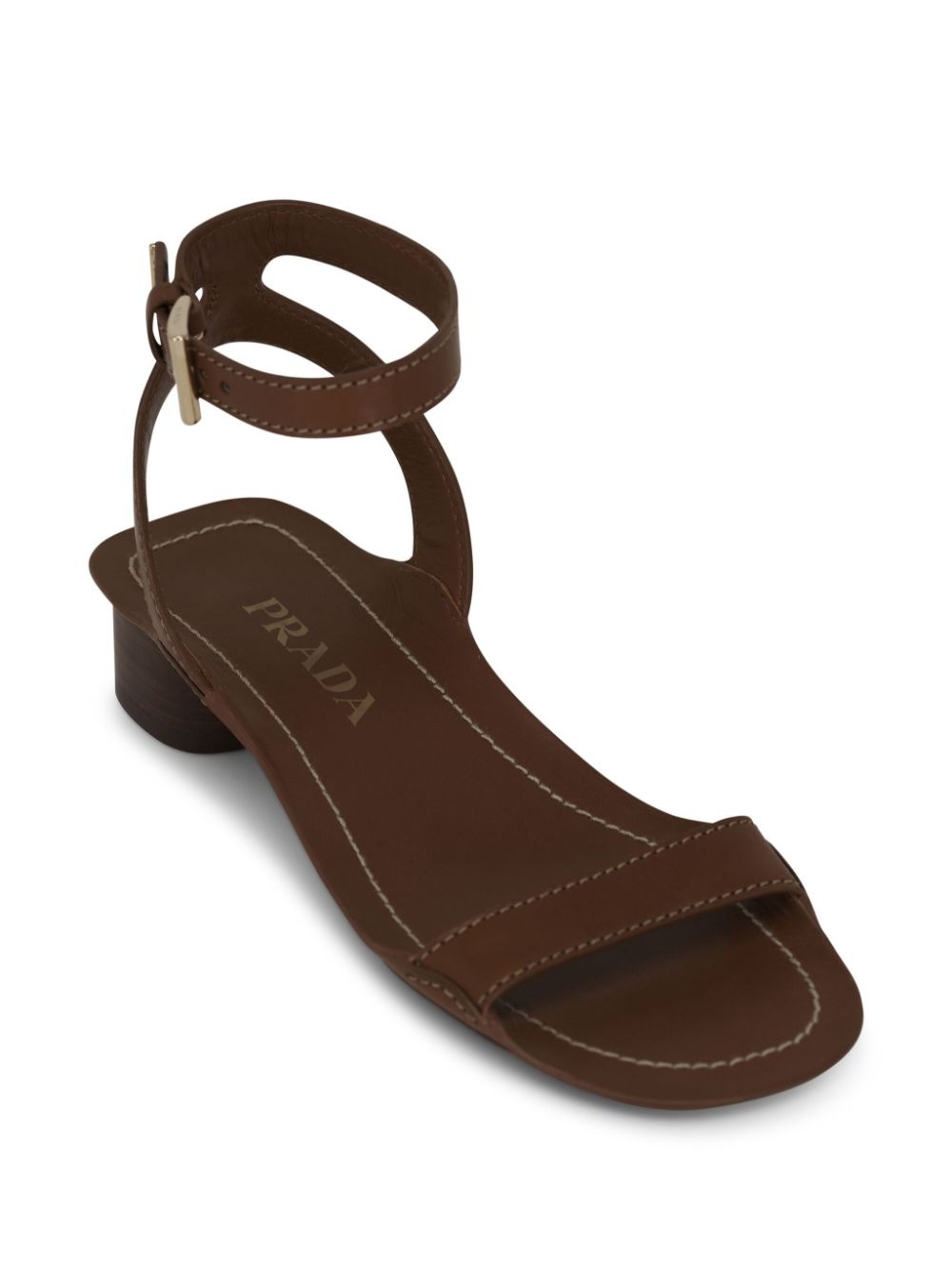 35mm buckled leather sandals - 2