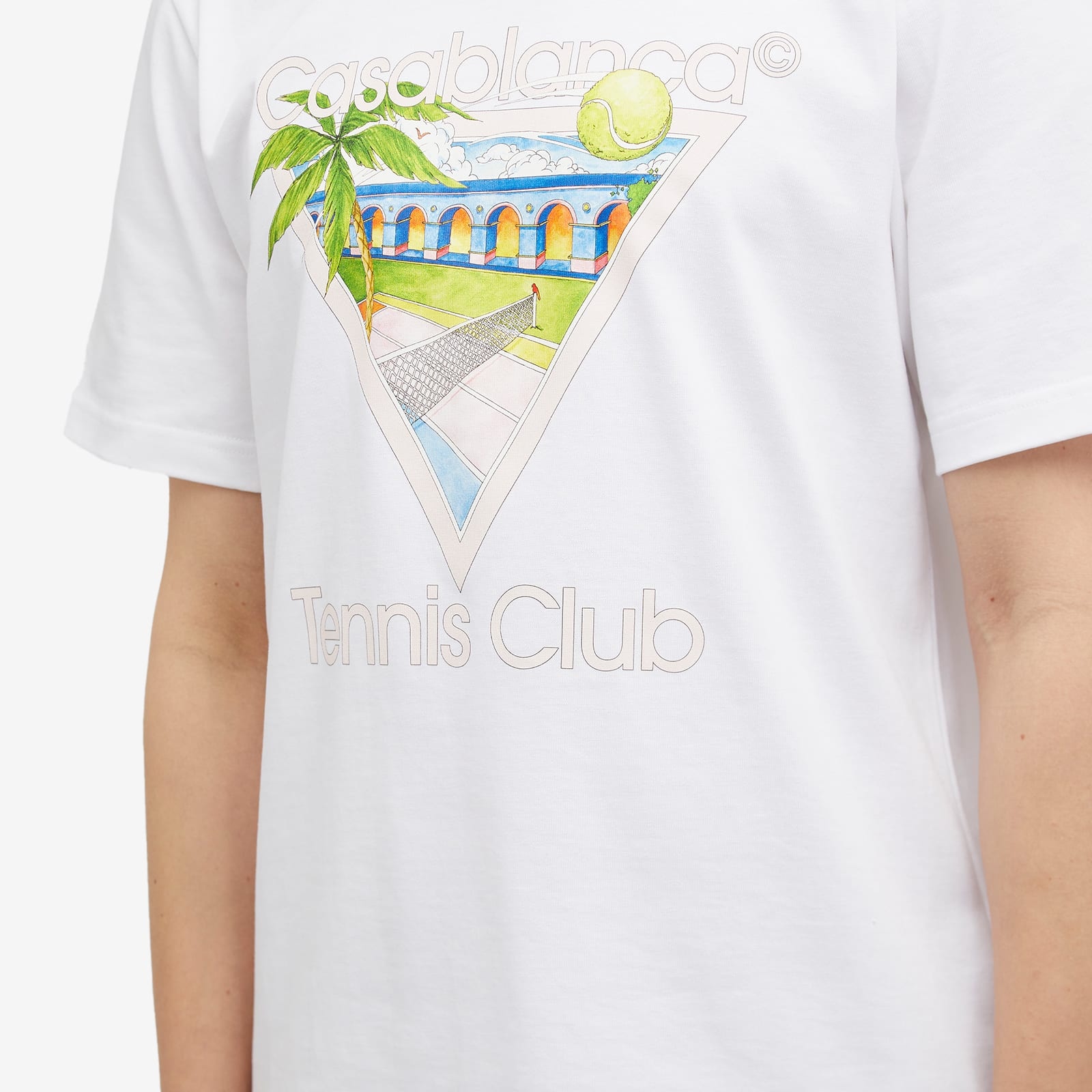 Casablanca Tennis Club Icon T-Shirt - 5