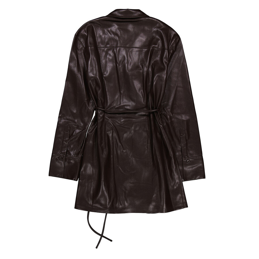 Nanushka Xaviera Okobor Wrap Mini Dress - 8