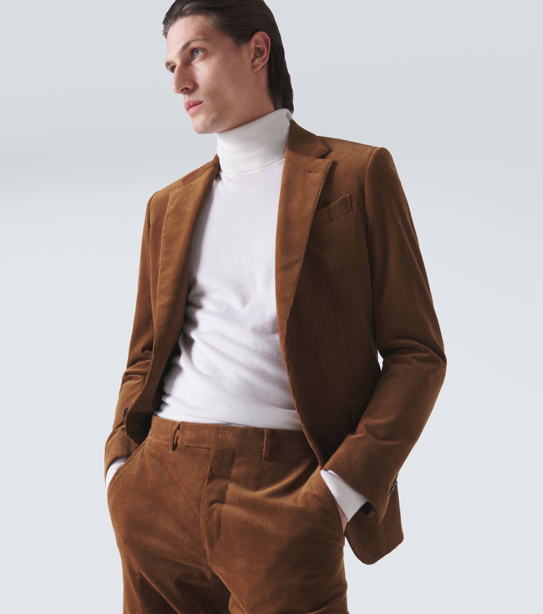 Cashseta cashmere and silk turtleneck top - 5