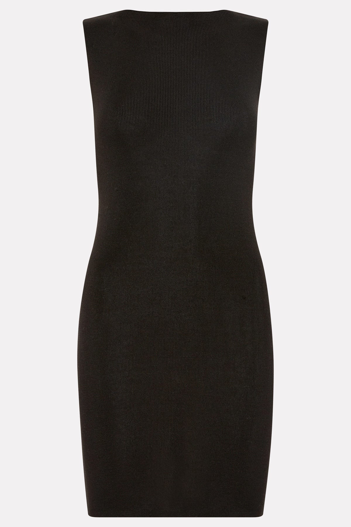 Vas Knit Mini Dress - Black - 1