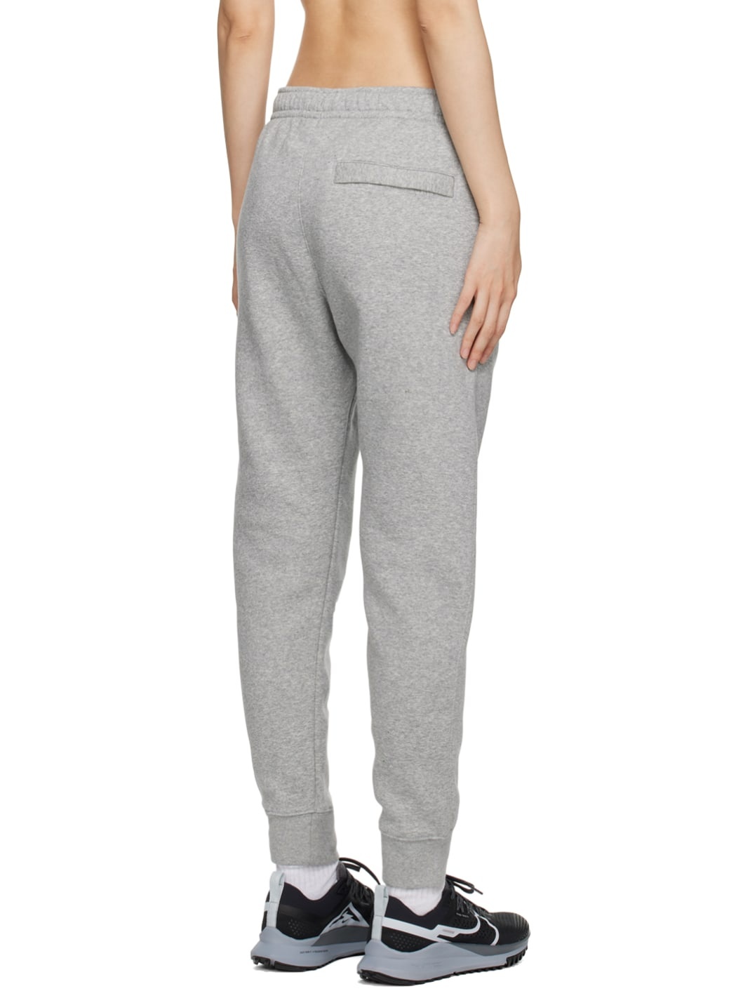 Gray Embroidered Lounge Pants - 3