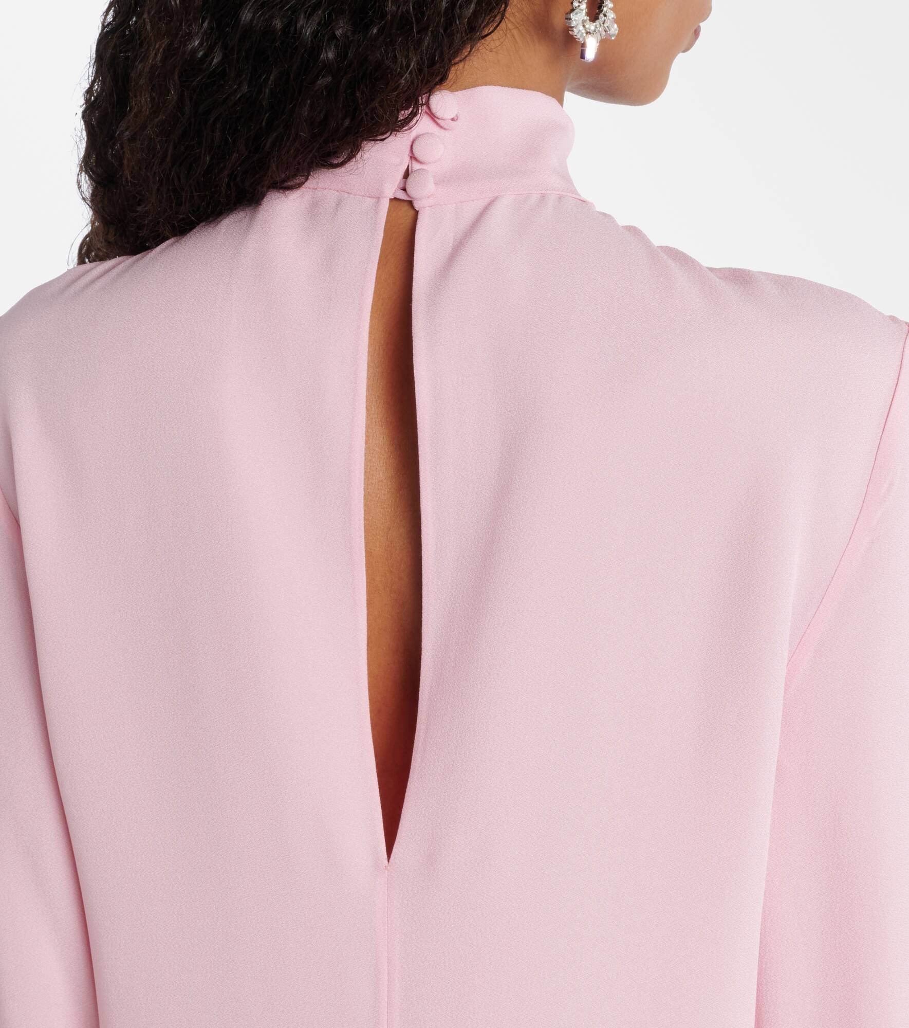 Gina crêpe cady midi dress - 6