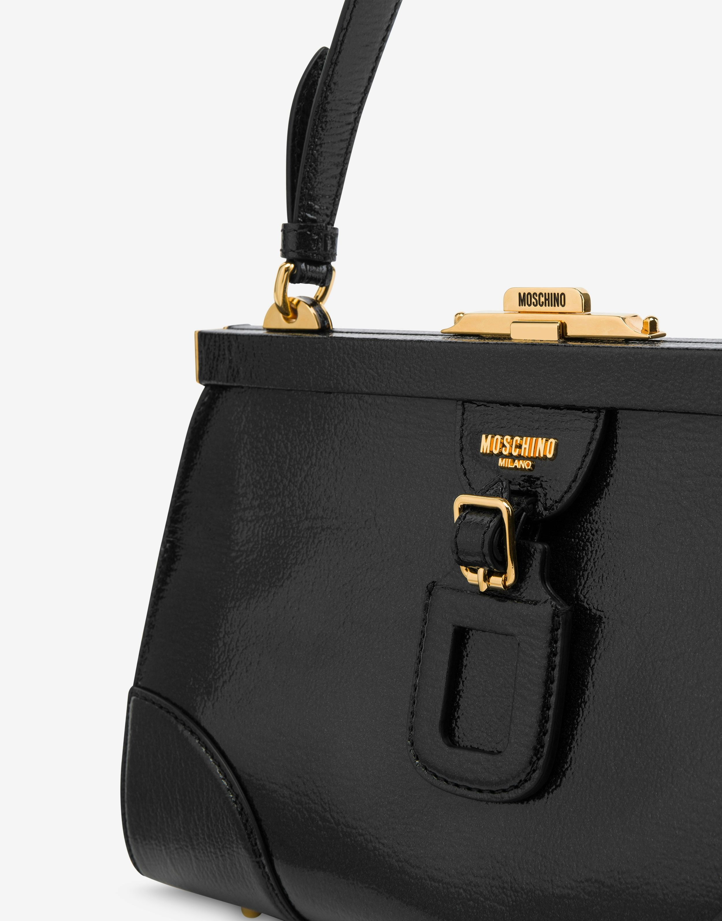TRAVEL TAG SHINY HANDBAG - 4