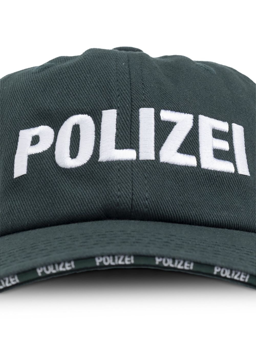 embroidered cap - 3