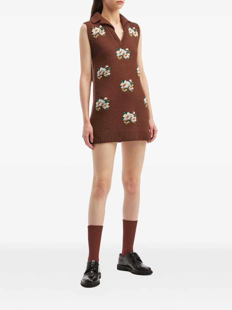 SHUSHU/TONG floral mini dress outlook